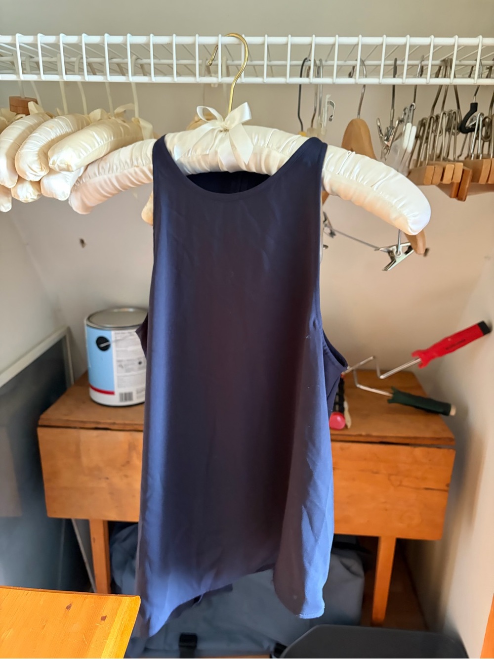 H&M Navy Blue Sleeveless Tank Top